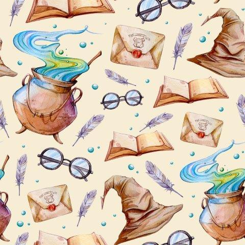 Wizard Hats and Glasses 1 mil PUL Fabric - Made in the USA - Nature's Fabrics