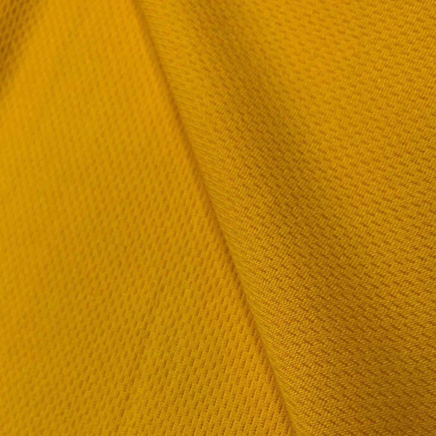 Yellow Gold Polyester Athletic Wicking Jersey Fabric - Nature's Fabrics