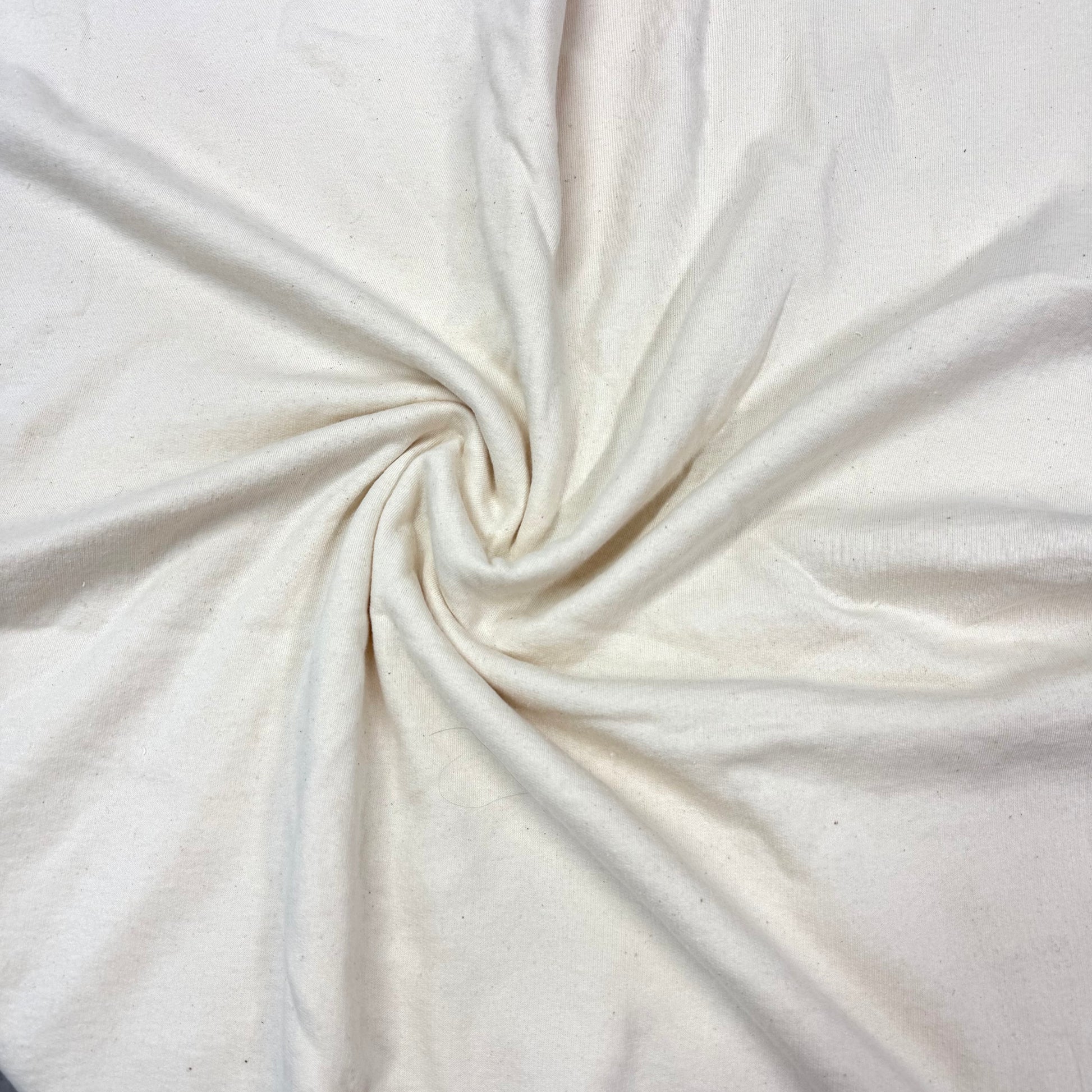 Nature's Fabrics organic cotton fabric swirled texture, natural eco-friendly material by the yard