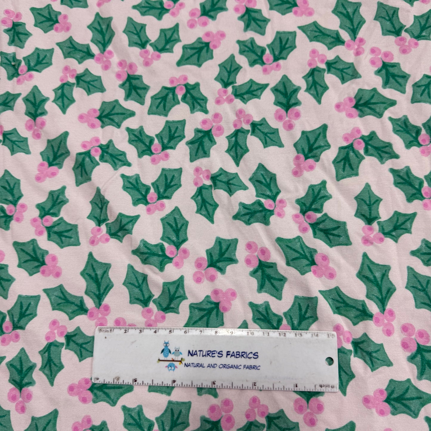 Holly on Bamboo/Spandex Jersey Fabric - 200 GSM