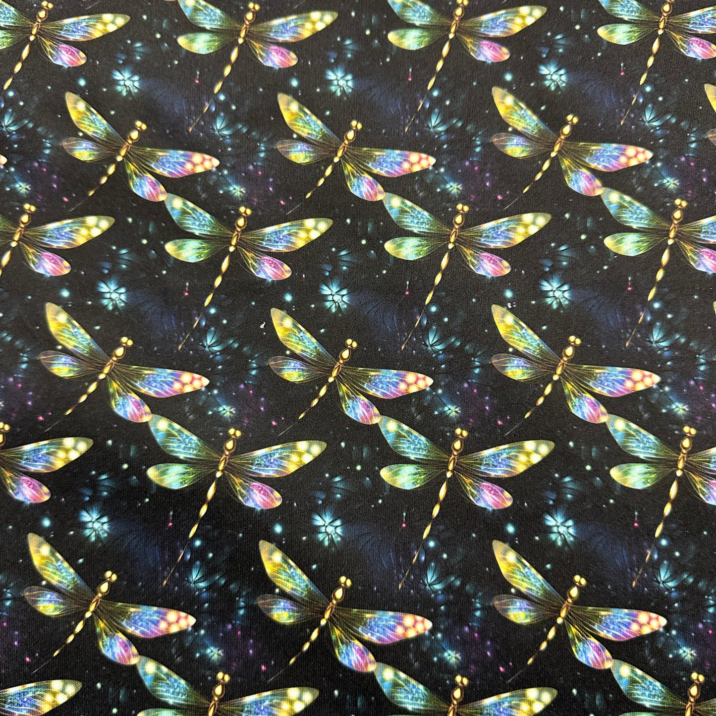 Shimmering Dragonflies 1 mil PUL Fabric - Made in the USA