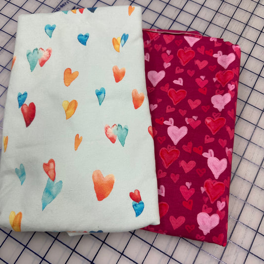 Hearts Fabric Bundle G133