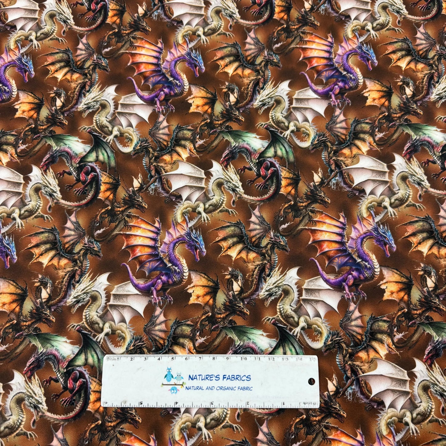 Dragon Toss 1 mil PUL Fabric - Made in the USA