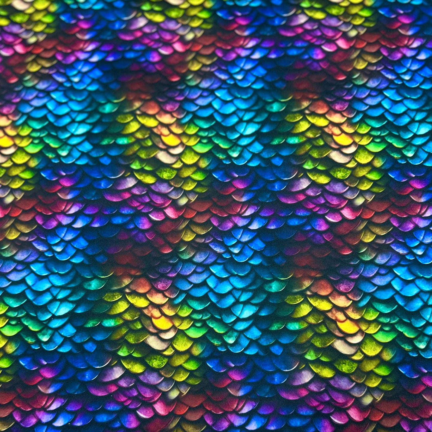 Metallic Scales 1 mil PUL Fabric - Made in the USA