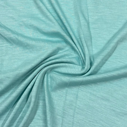 Sea Mist Wool Blend Jersey