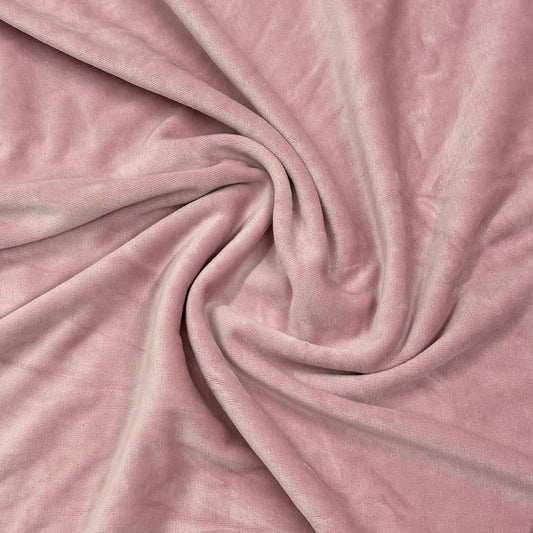 Ballet Slipper Cotton Velour Fabric