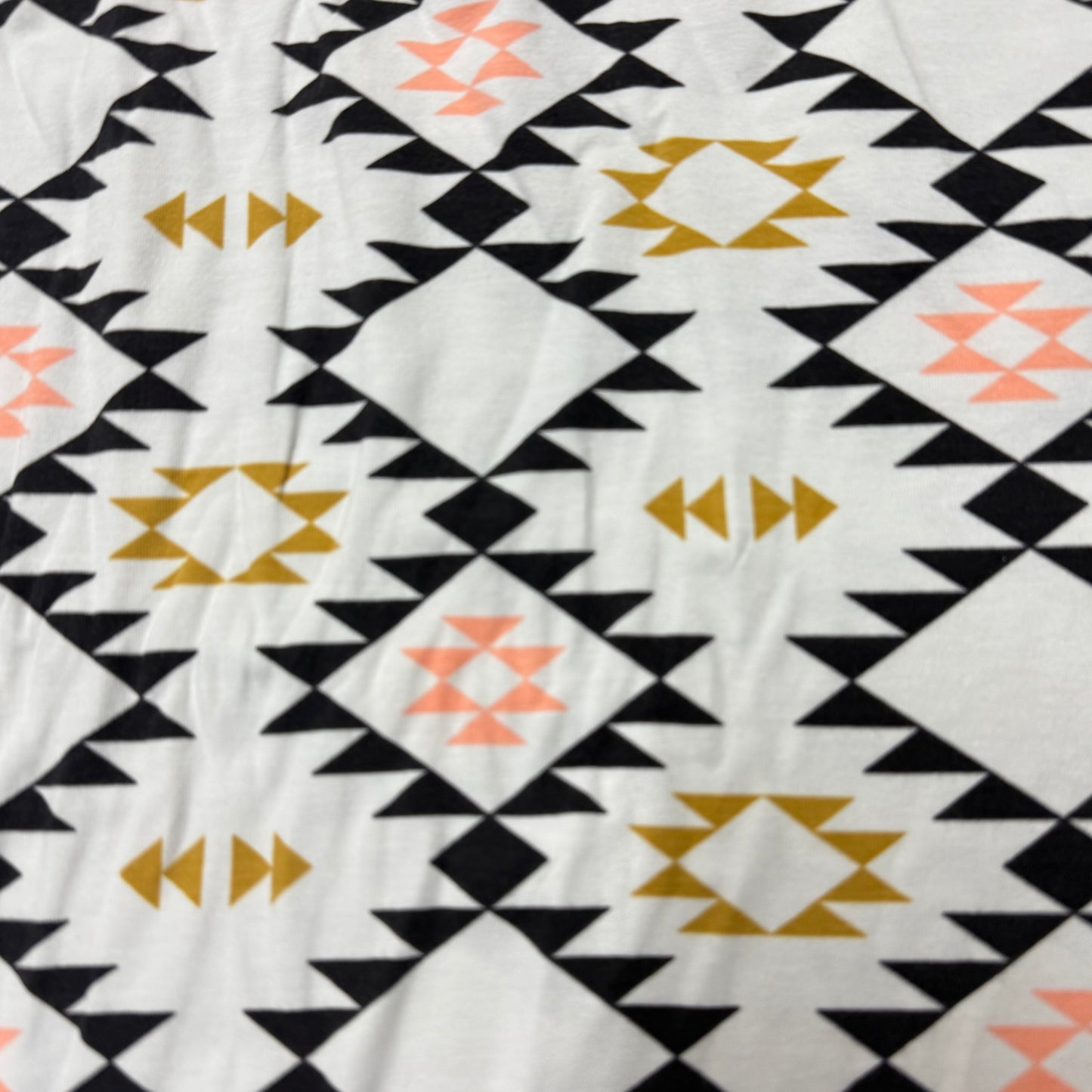 Aztec on Organic Cotton/Spandex Jersey Fabric