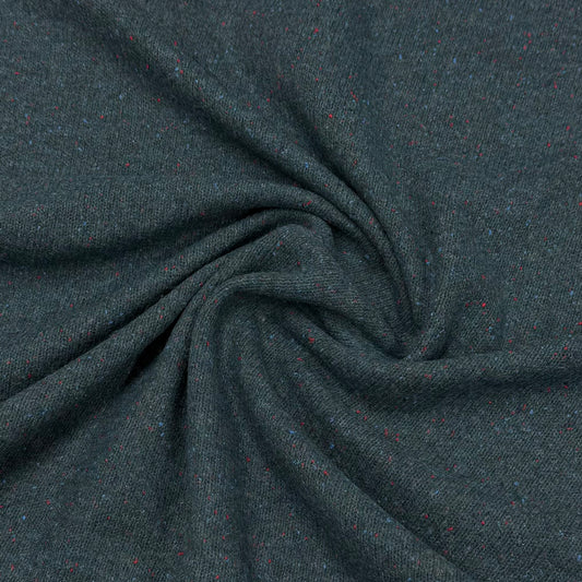 Ocean Spray Merino Wool Silk Jersey Fabric