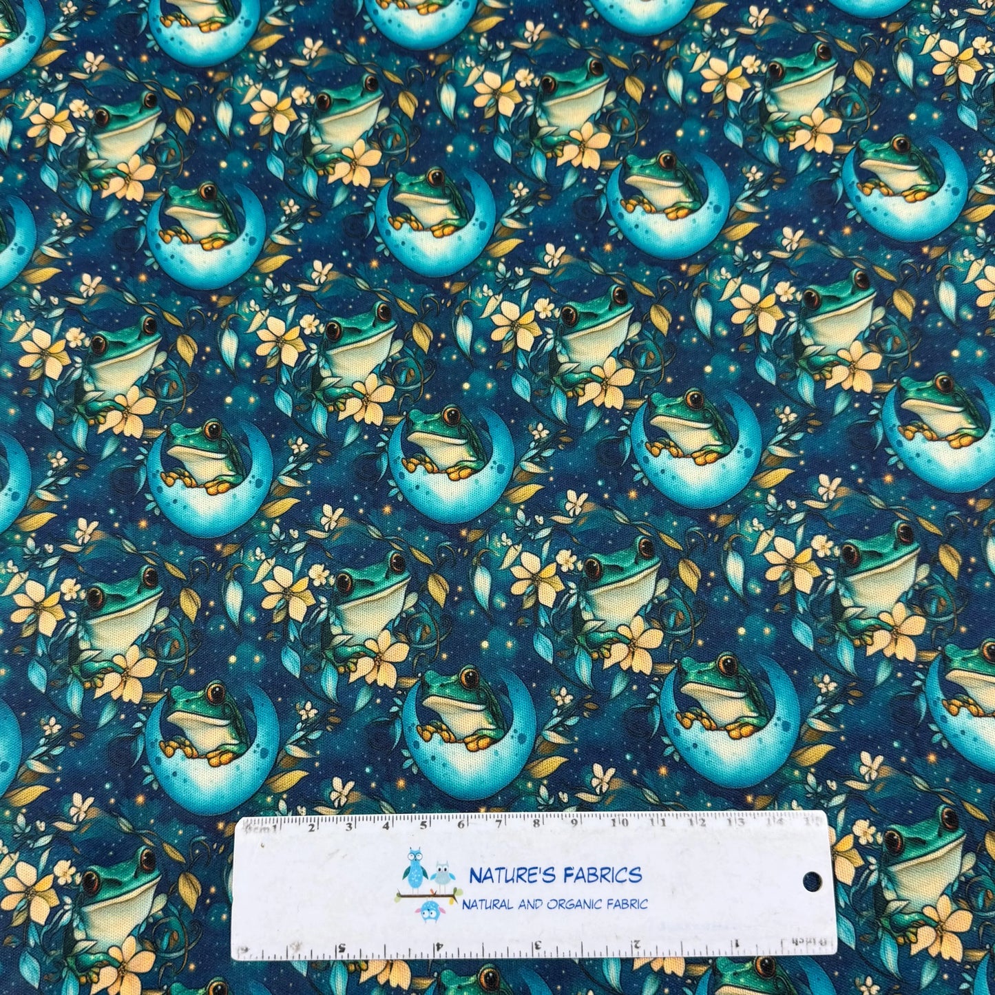 Frog and Moon 1 mil PUL Fabric - Made in the USA