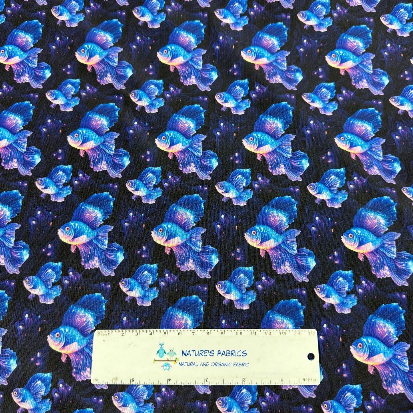 Luminescent Fish 1 mil PUL Fabric - Made in the USA