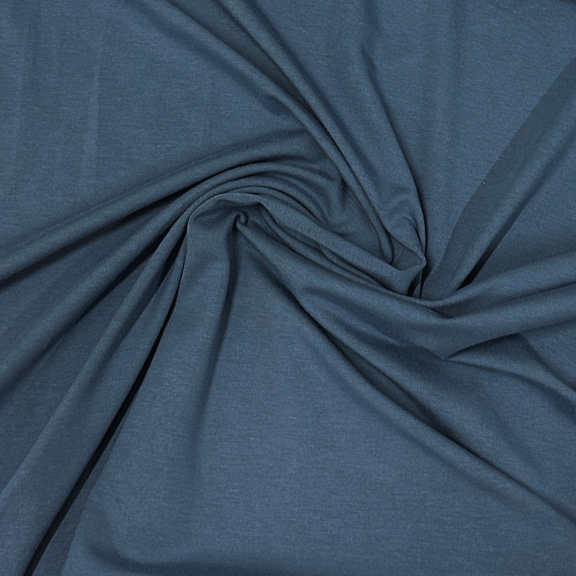 Riverside Blue Bamboo/Spandex Jersey Fabric - 320 GSM