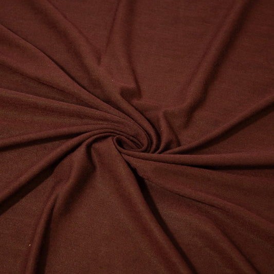 Brunette Merino Wool/Spandex Jersey Fabric