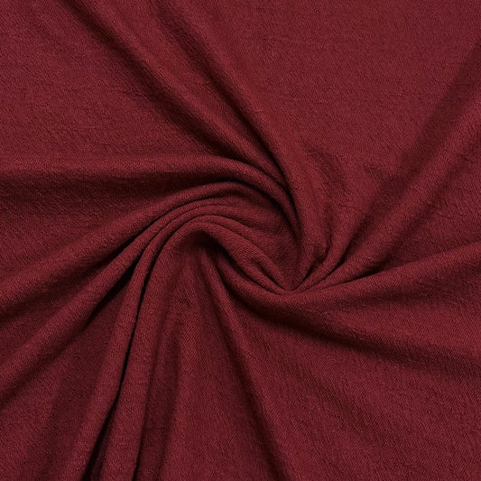 Garnet 100% Merino Wool Jersey Fabric 180gsm