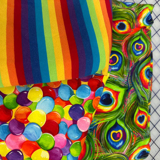 Rainbow Fabric Bundle G923