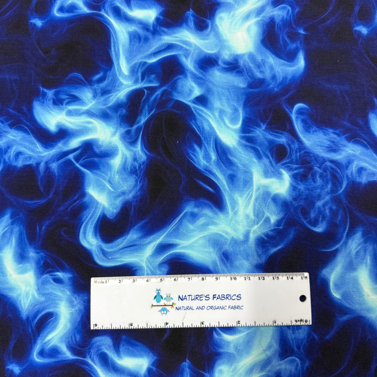Blue Smoke Bamboo/Spandex Jersey Fabric