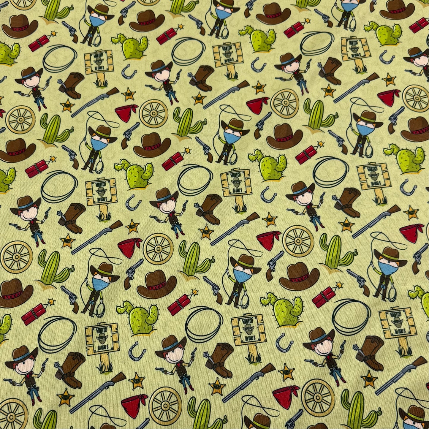 Cowboys 1 mil PUL Fabric - Made in the USA