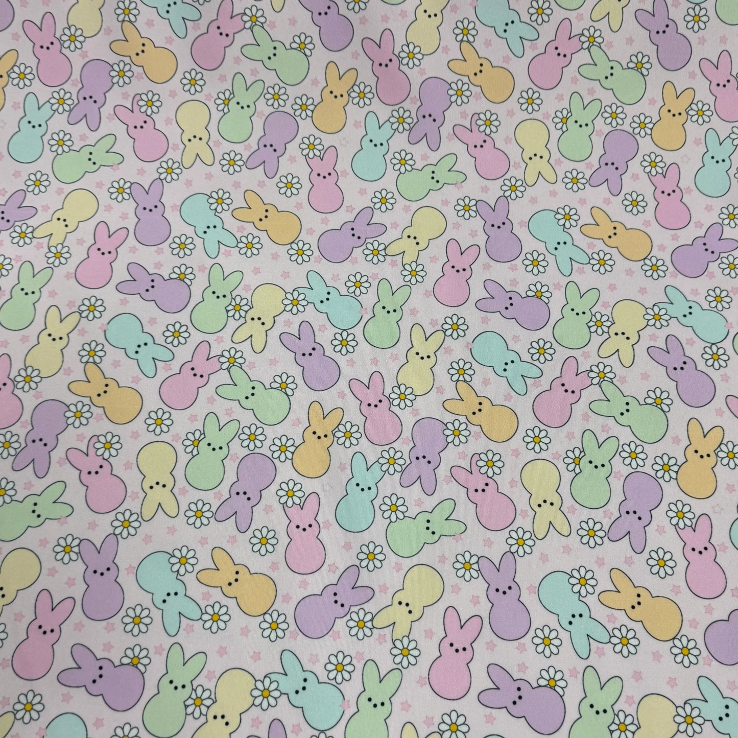Easter Bunnies 1 mil PUL Fabric - Made in the USA