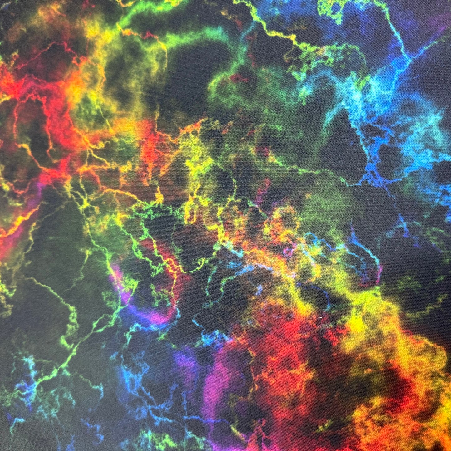 Rainbow Galaxy on 1 mil PUL Fabric