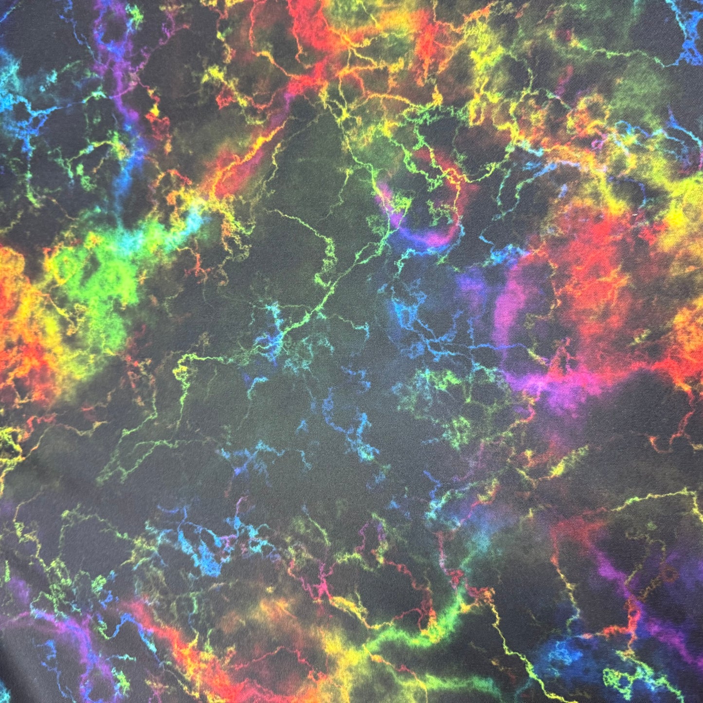 Rainbow Galaxy on 1 mil PUL Fabric