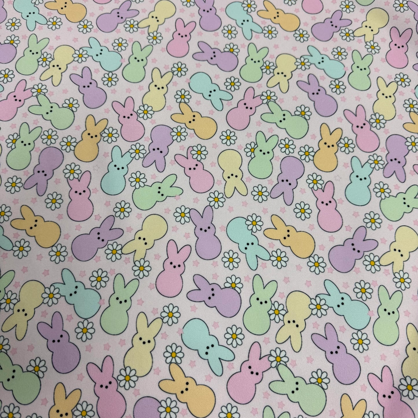 Easter Bunnies 1 mil PUL Fabric - Made in the USA