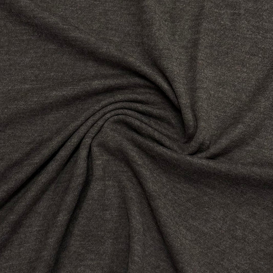 Umber 100% Merino Wool Jersey Fabric 180gsm