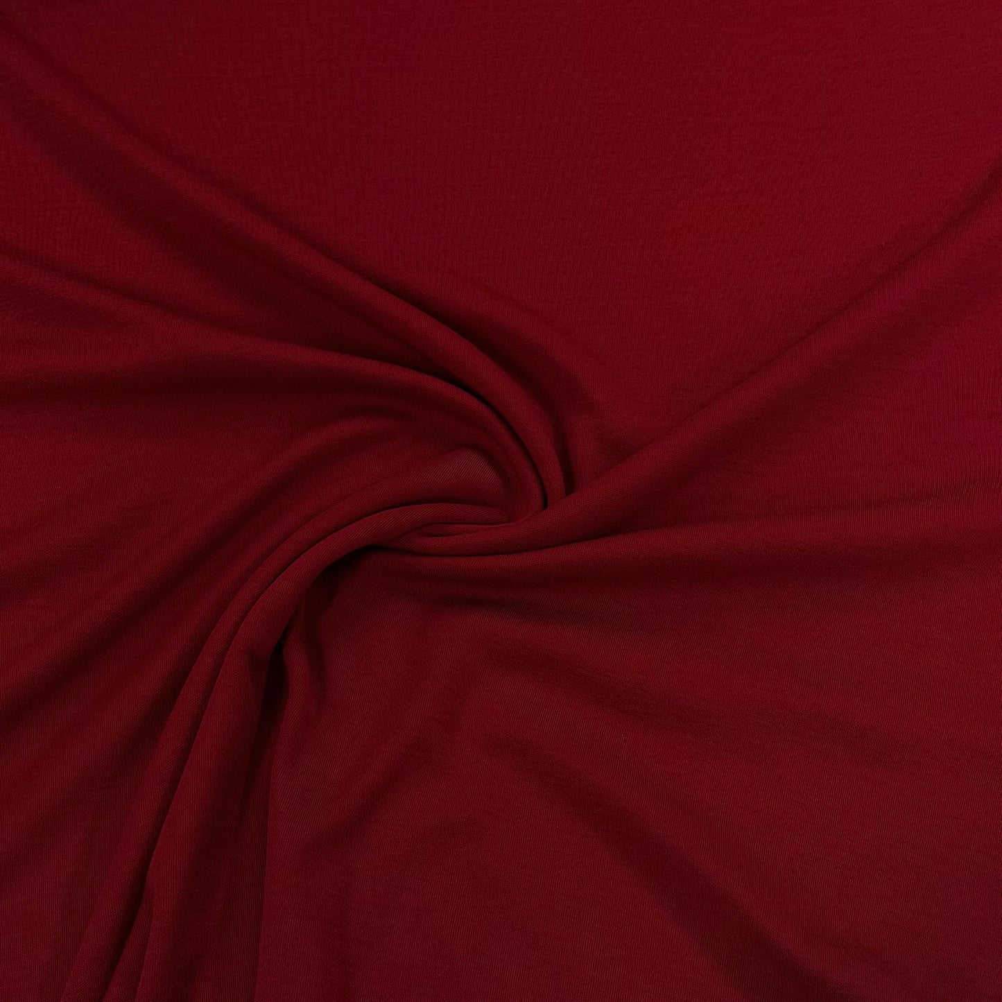 Red 100% Washable Merino Wool Interlock Fabric - Mulesing Free