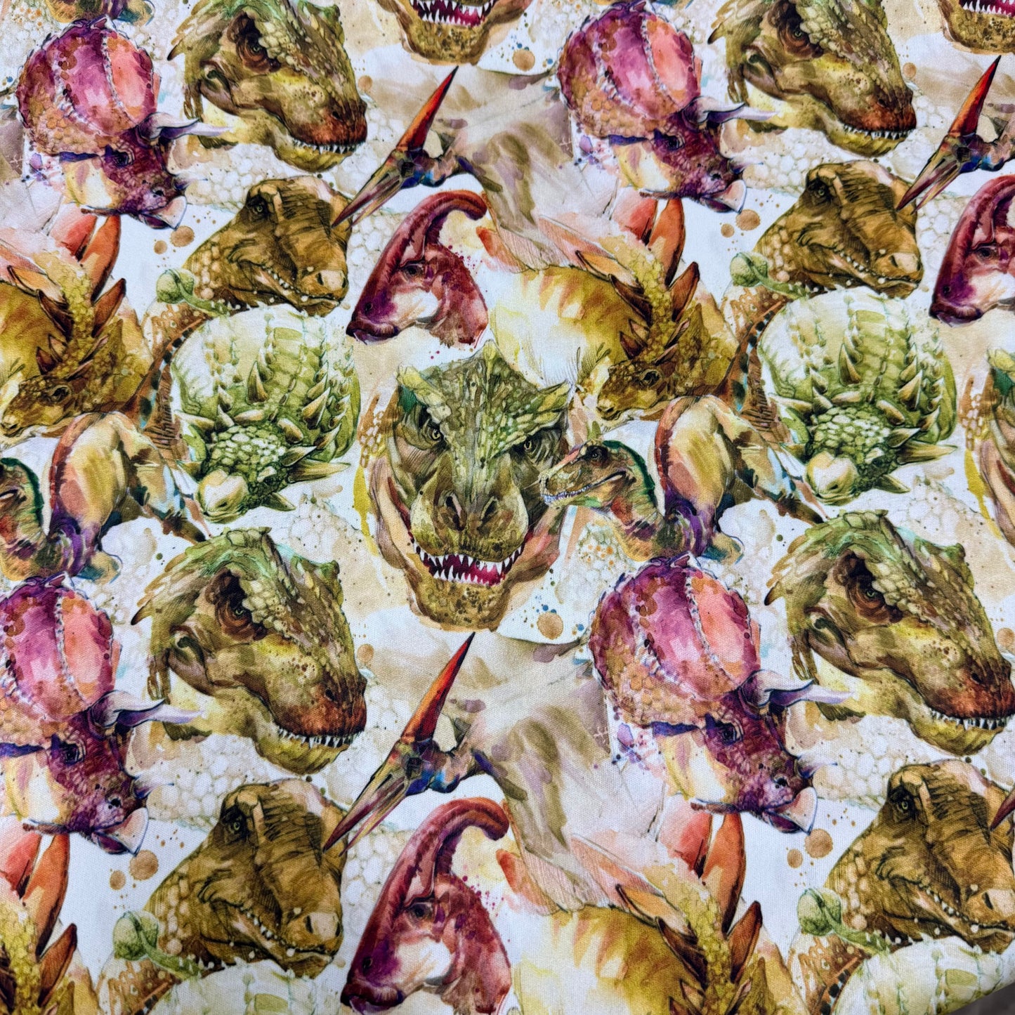 Dinsaurs on 1 mil PUL Fabric - Made in the USA