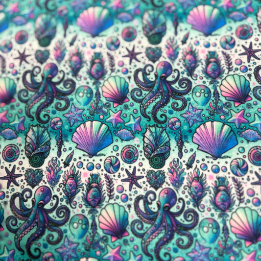 Ocean Life 1 mil PUL Fabric - Made in the USA