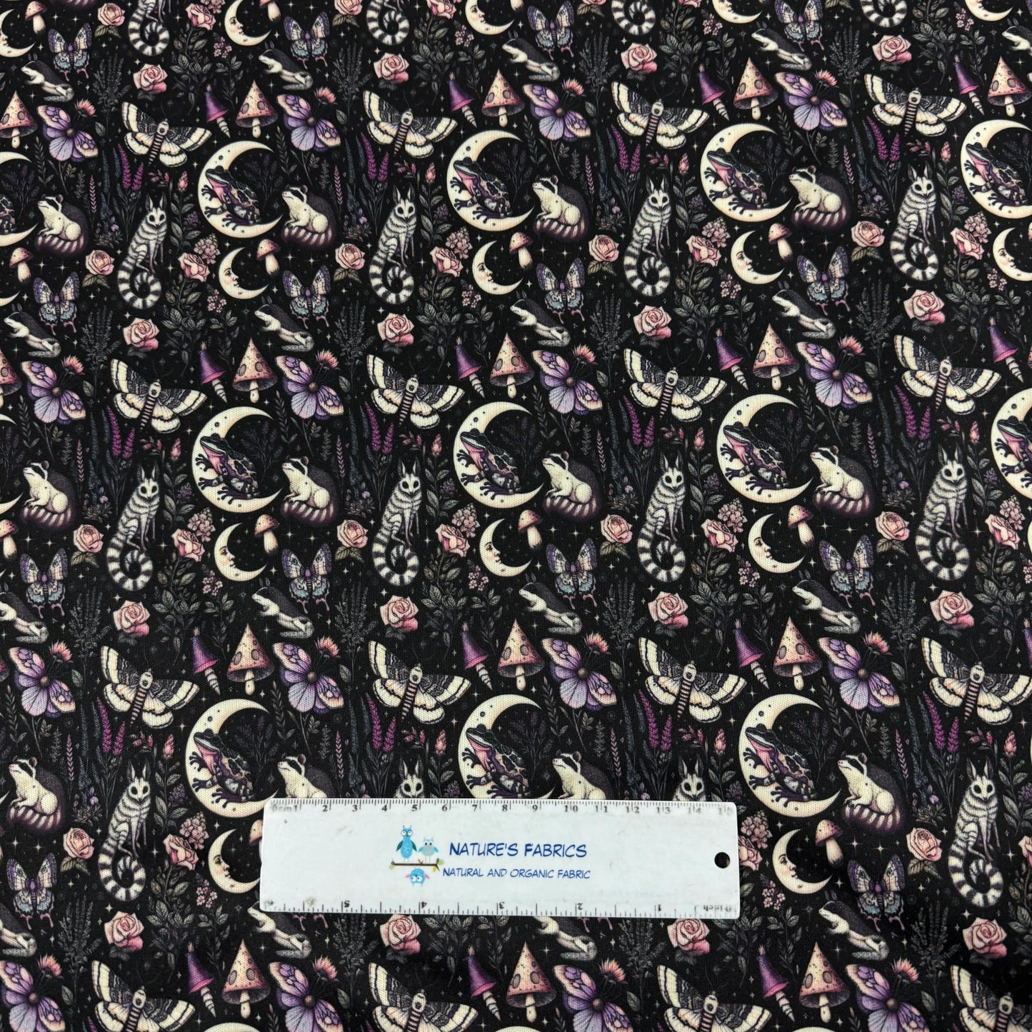 Wildlife by Moonlight 1 mil PUL Fabric - Made in the USA