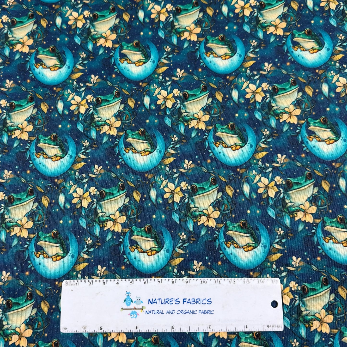 Frog and Moon 1 mil PUL Fabric - Made in the USA