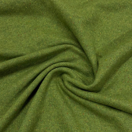 Parakeet Merino Wool Silk Jersey Fabric