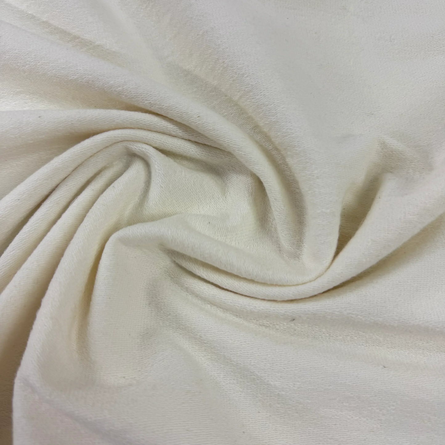 Natural Hemp Stretch French Terry Fabric - 340 GSM, $12.99/yd - Rolls