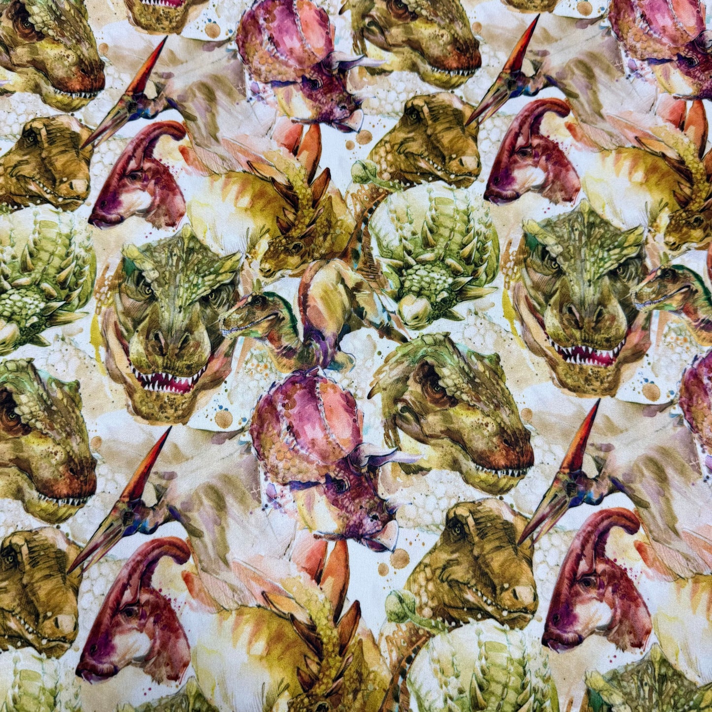 Dinsaurs on 1 mil PUL Fabric - Made in the USA