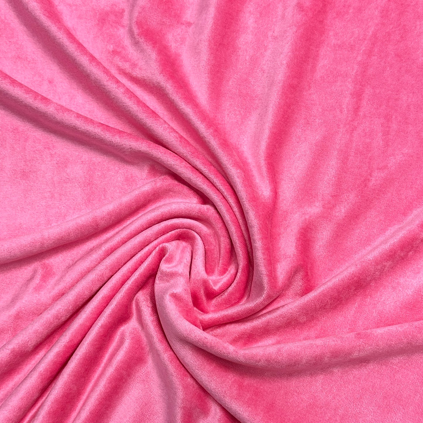 Camelia Rose Bamboo Velour Fabric