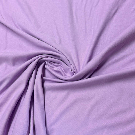 Lavender Cotton Jersey Fabric
