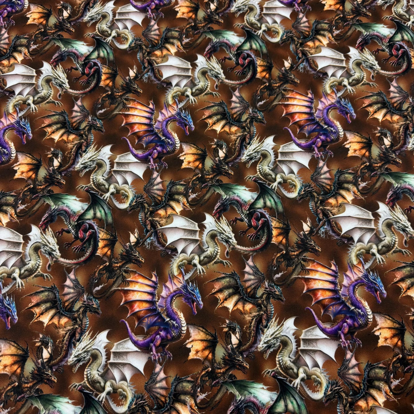 Dragon Toss 1 mil PUL Fabric - Made in the USA