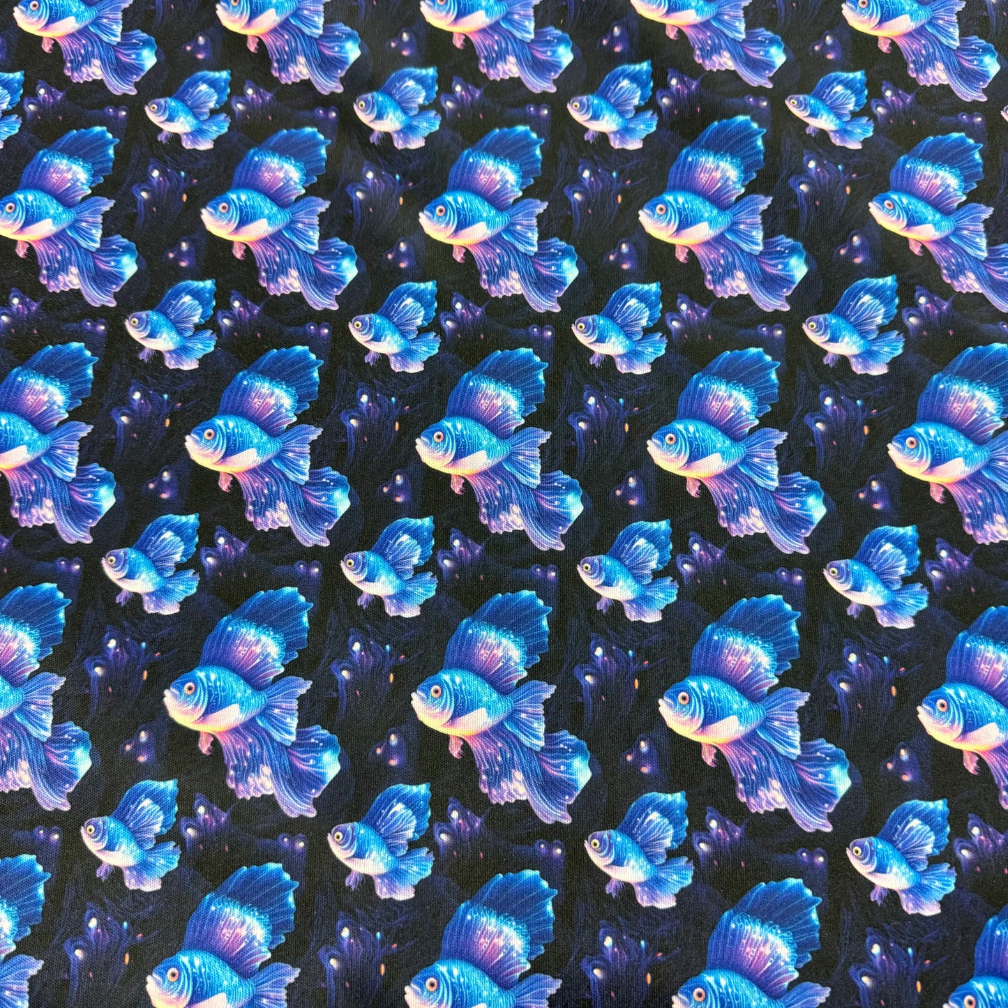 Luminescent Fish 1 mil PUL Fabric - Made in the USA