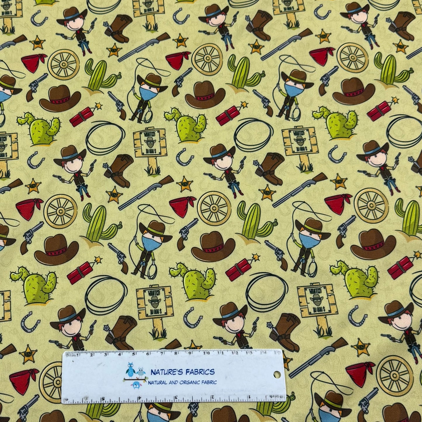 Cowboys 1 mil PUL Fabric - Made in the USA