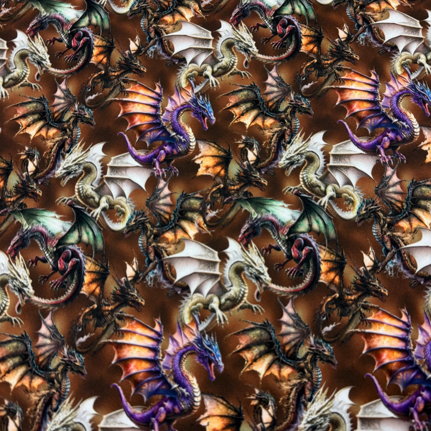 Dragon Toss 1 mil PUL Fabric - Made in the USA