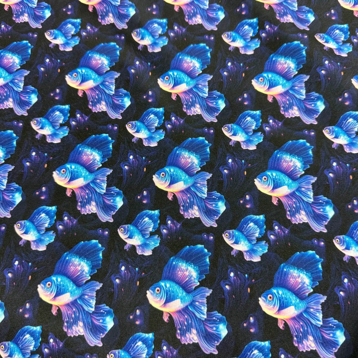 Luminescent Fish 1 mil PUL Fabric - Made in the USA