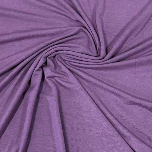 Lavender Bamboo/Spandex Jersey Fabric - 200 GSM