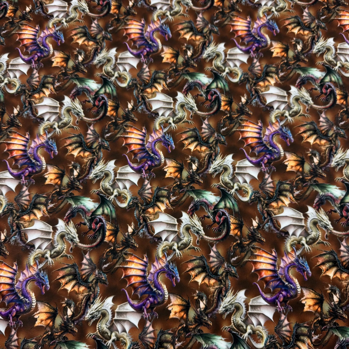 Dragon Toss 1 mil PUL Fabric - Made in the USA