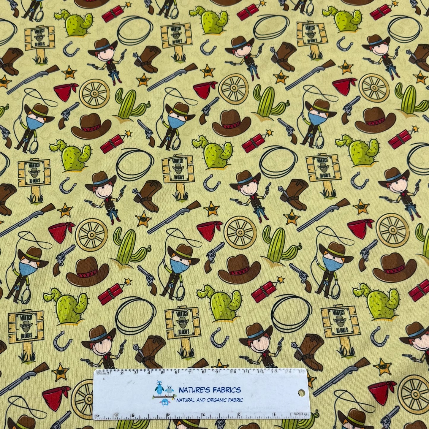 Cowboys 1 mil PUL Fabric - Made in the USA