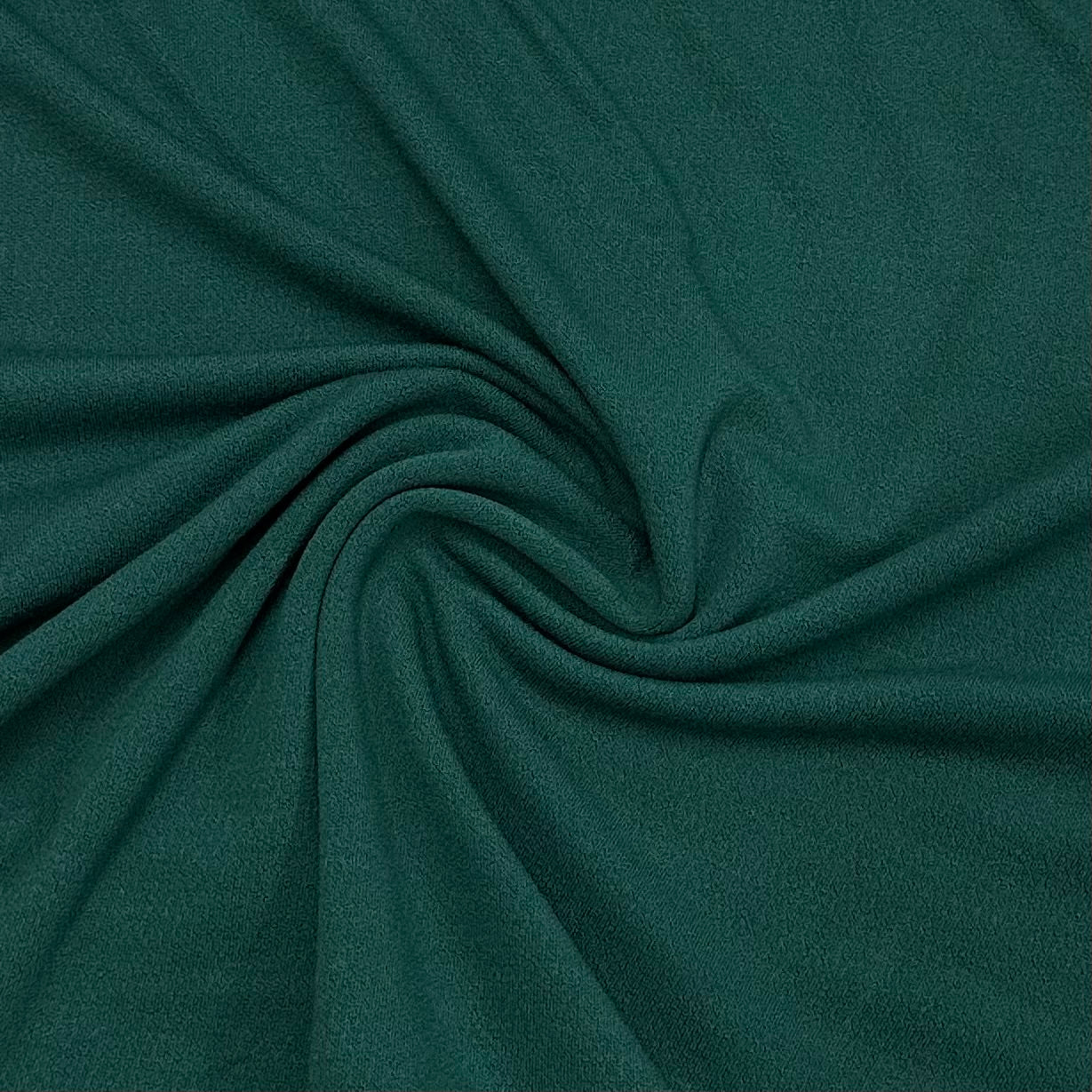 Teal 100% Merino Wool Jersey Fabric 200gsm