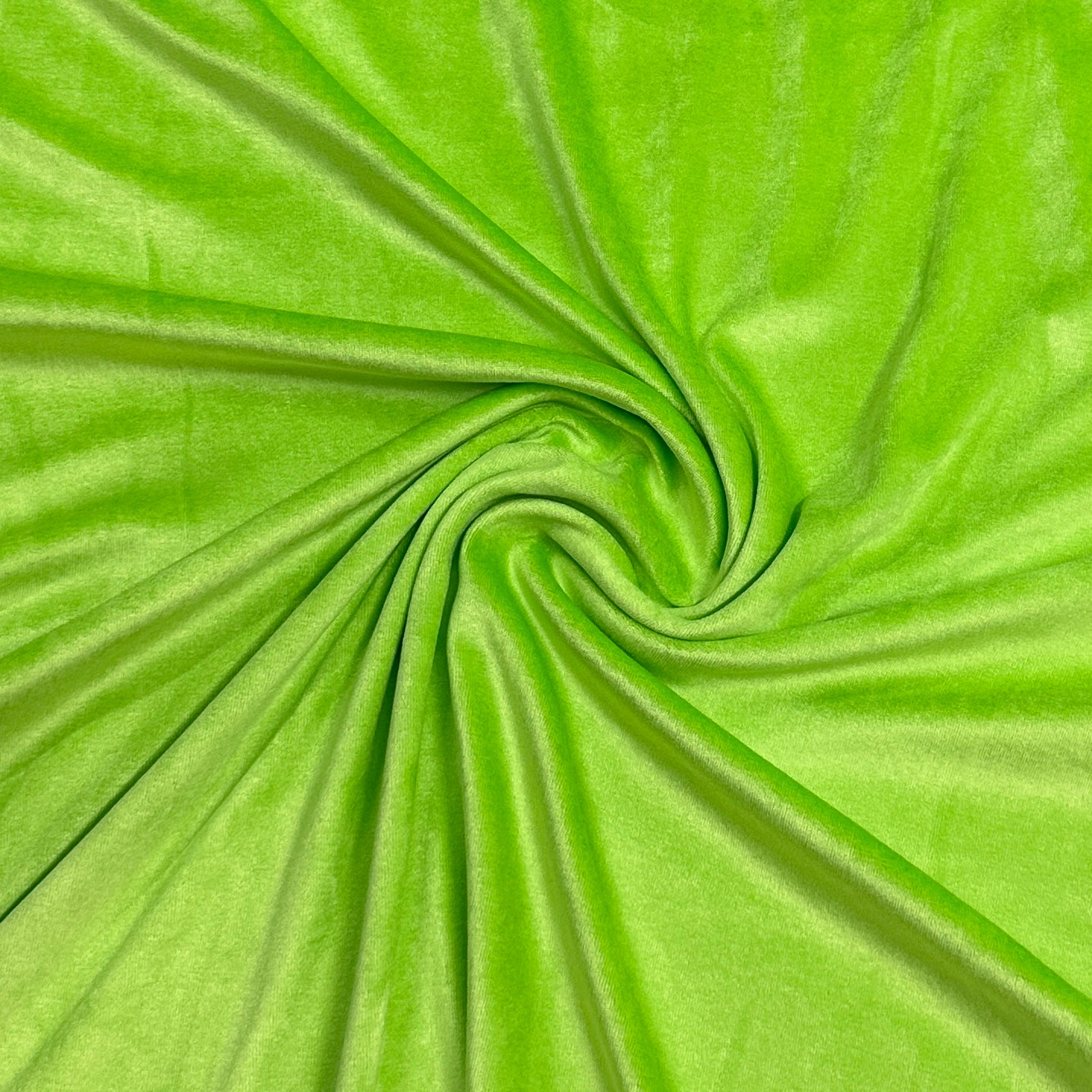 Jasmine Green Bamboo Velour Fabric