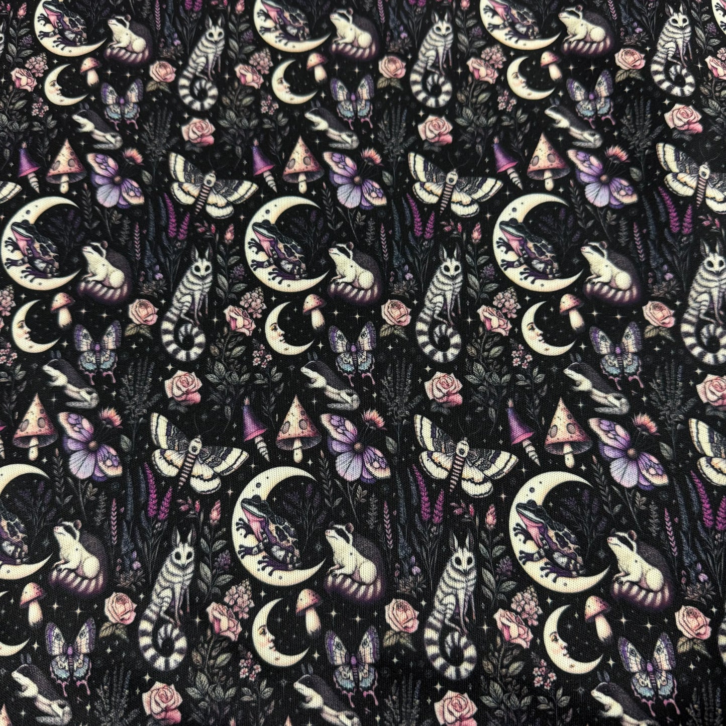 Wildlife by Moonlight 1 mil PUL Fabric - Made in the USA