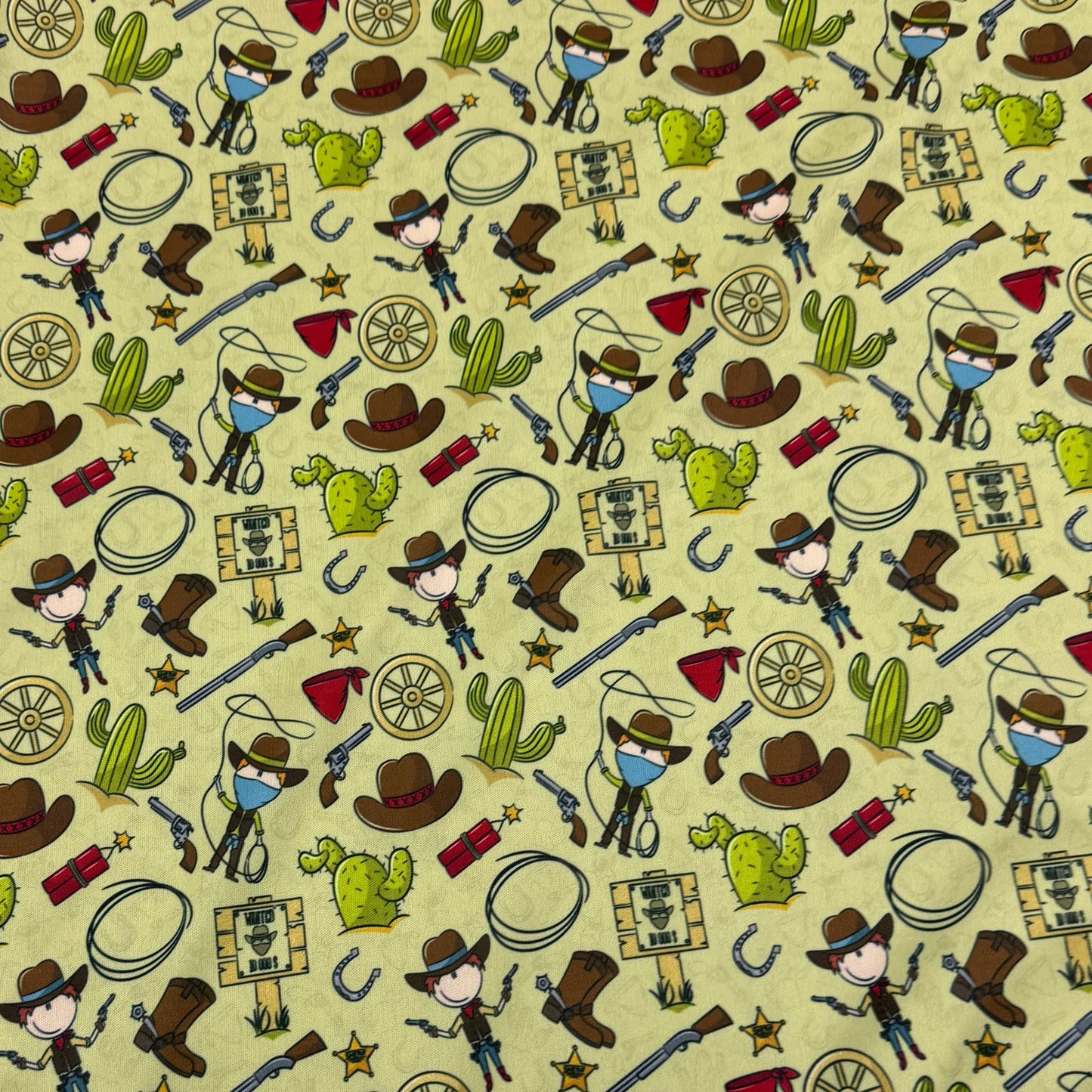 Cowboys 1 mil PUL Fabric - Made in the USA