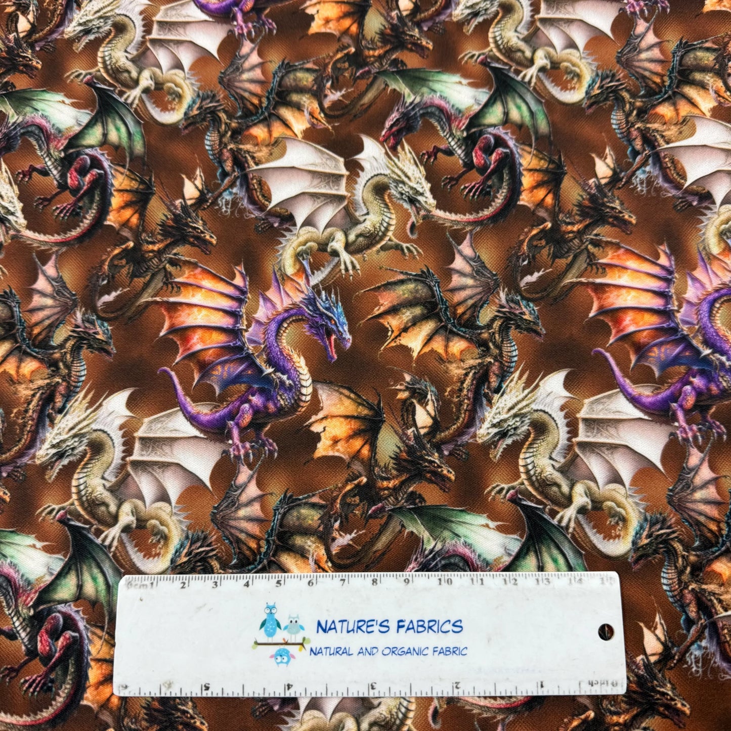 Dragon Toss 1 mil PUL Fabric - Made in the USA