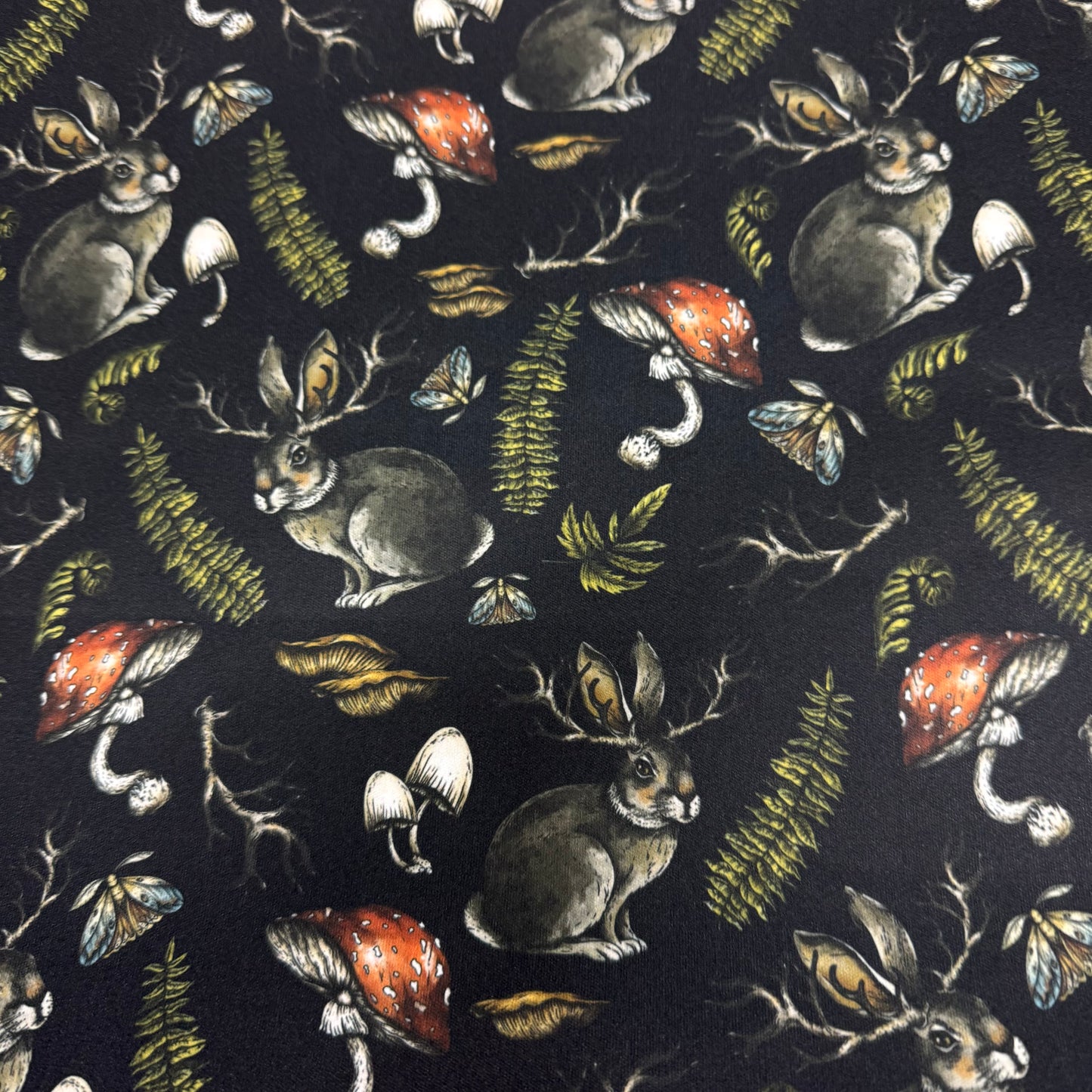 Jackalope on 1 mil PUL Fabric - Made in the USA