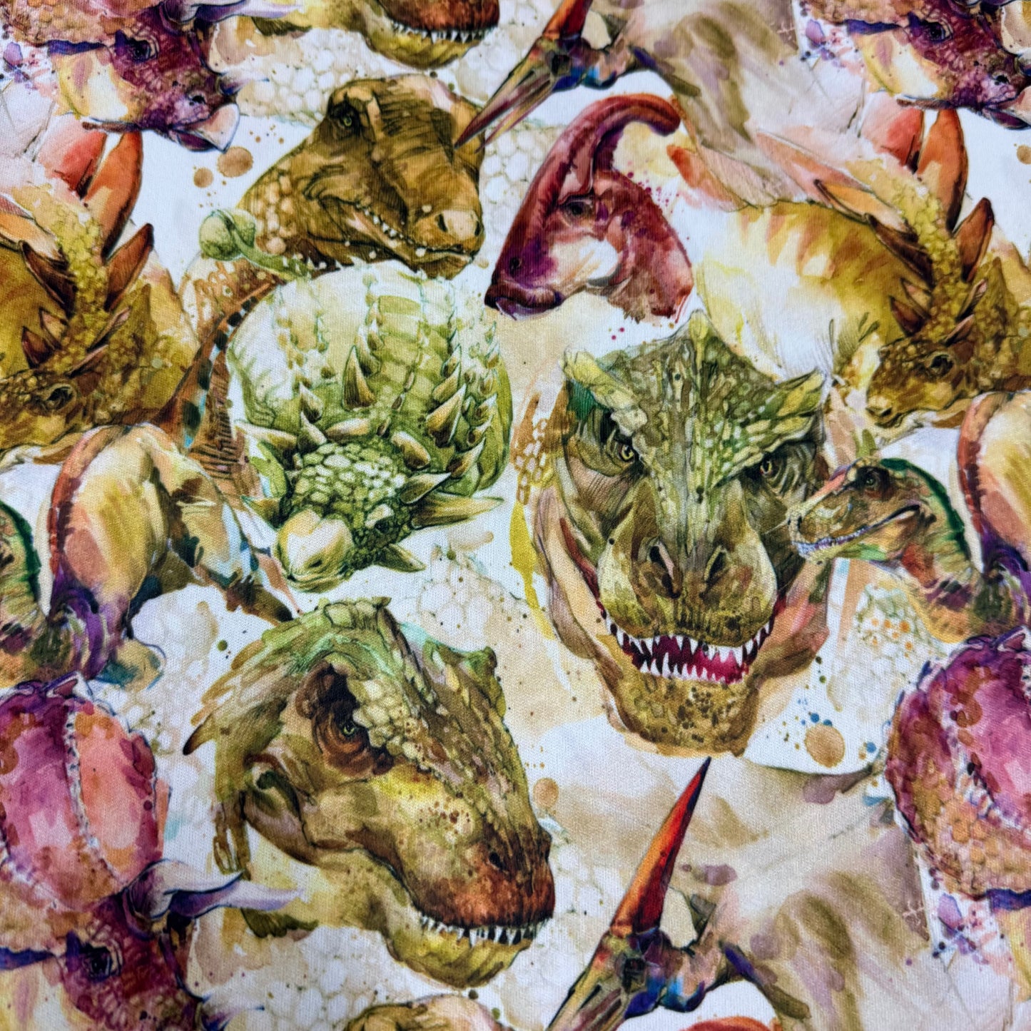 Dinsaurs on 1 mil PUL Fabric - Made in the USA